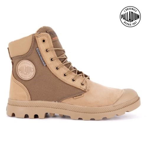 Dámské Boty Palladium Pampa SC WPN U-S Hnědé | CZ QRA-87T